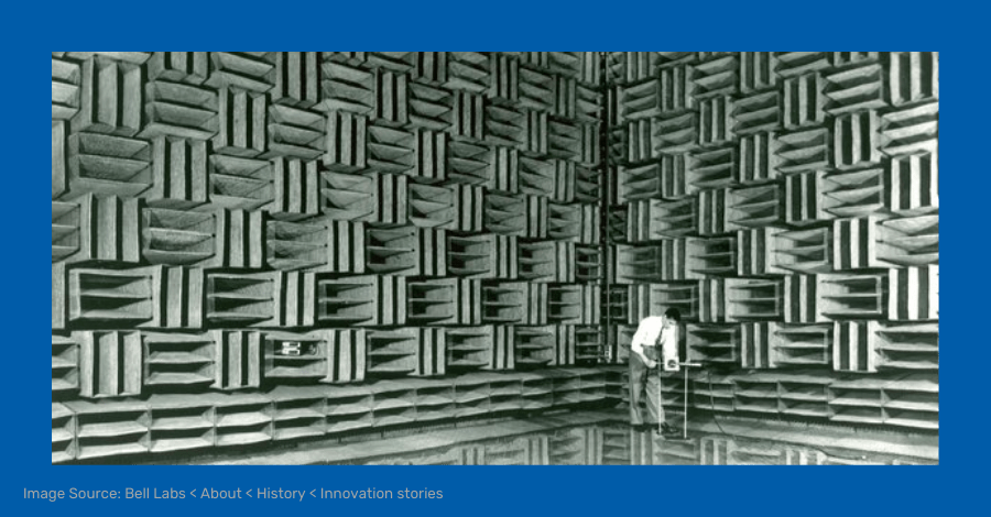 Inside the world's quietest room on earth at Microsoft lab anechoic chamber image 